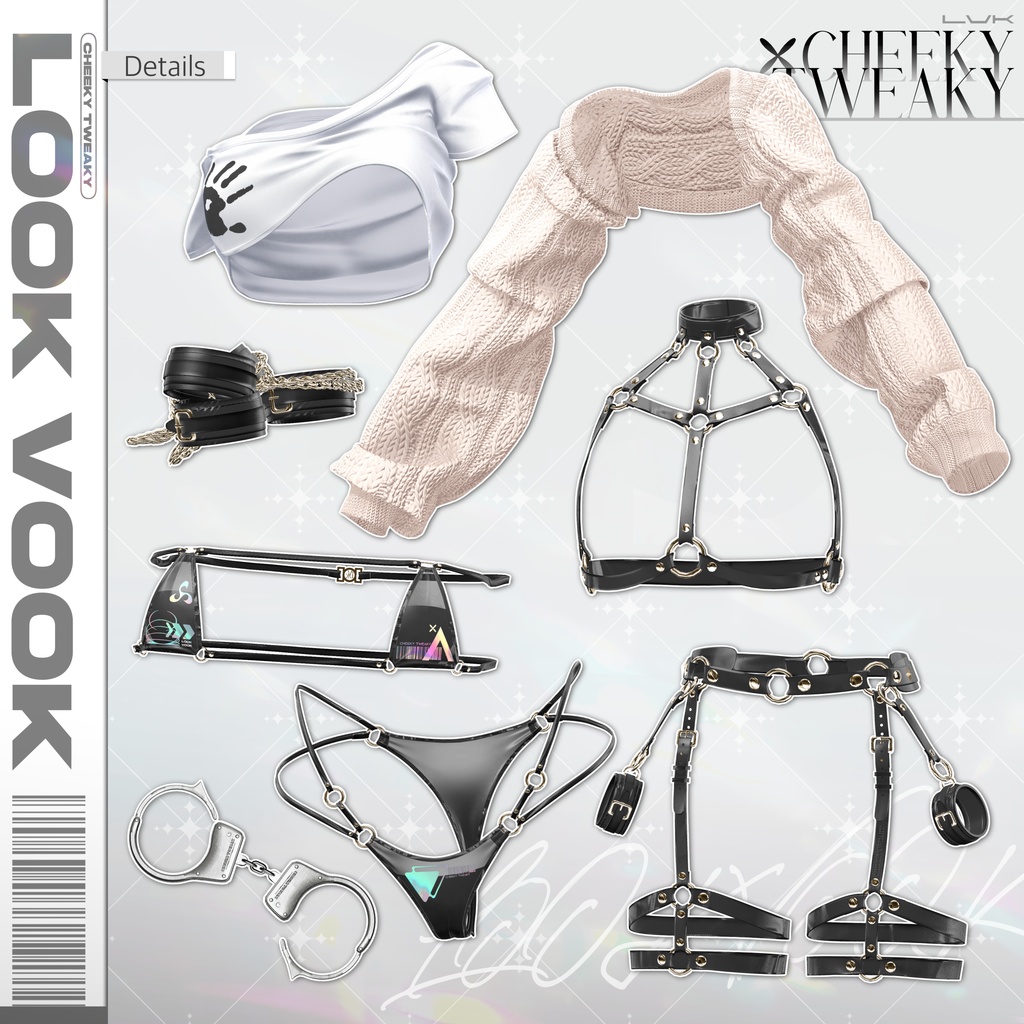 【 1st Anniversary Sale ✨】【12アバター対応】 𝐋𝐕.𝟕 Cheeky_Tweaky 👙