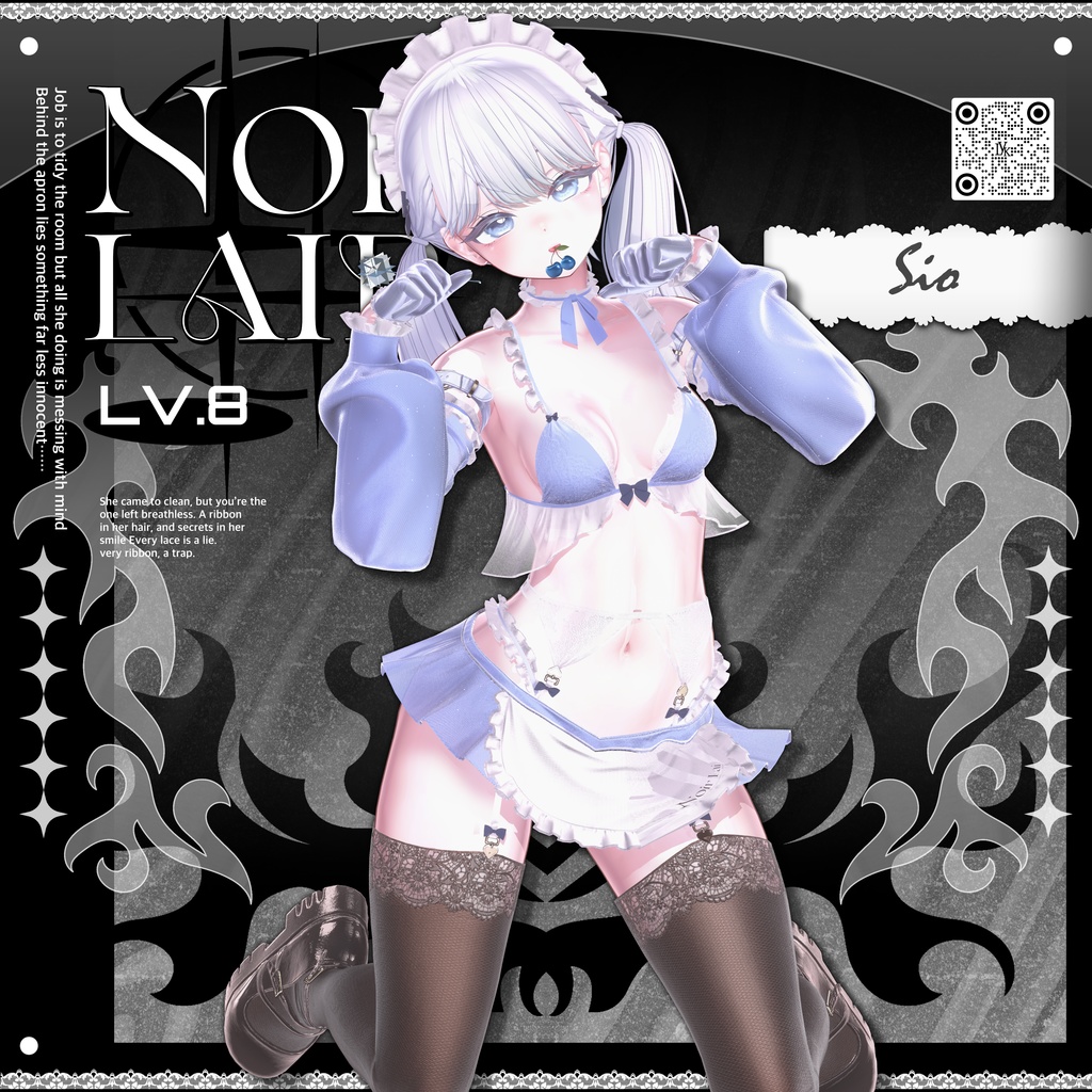 【12アバター対応】 𝐋𝐕.𝟖 Noir_Lair 🍒