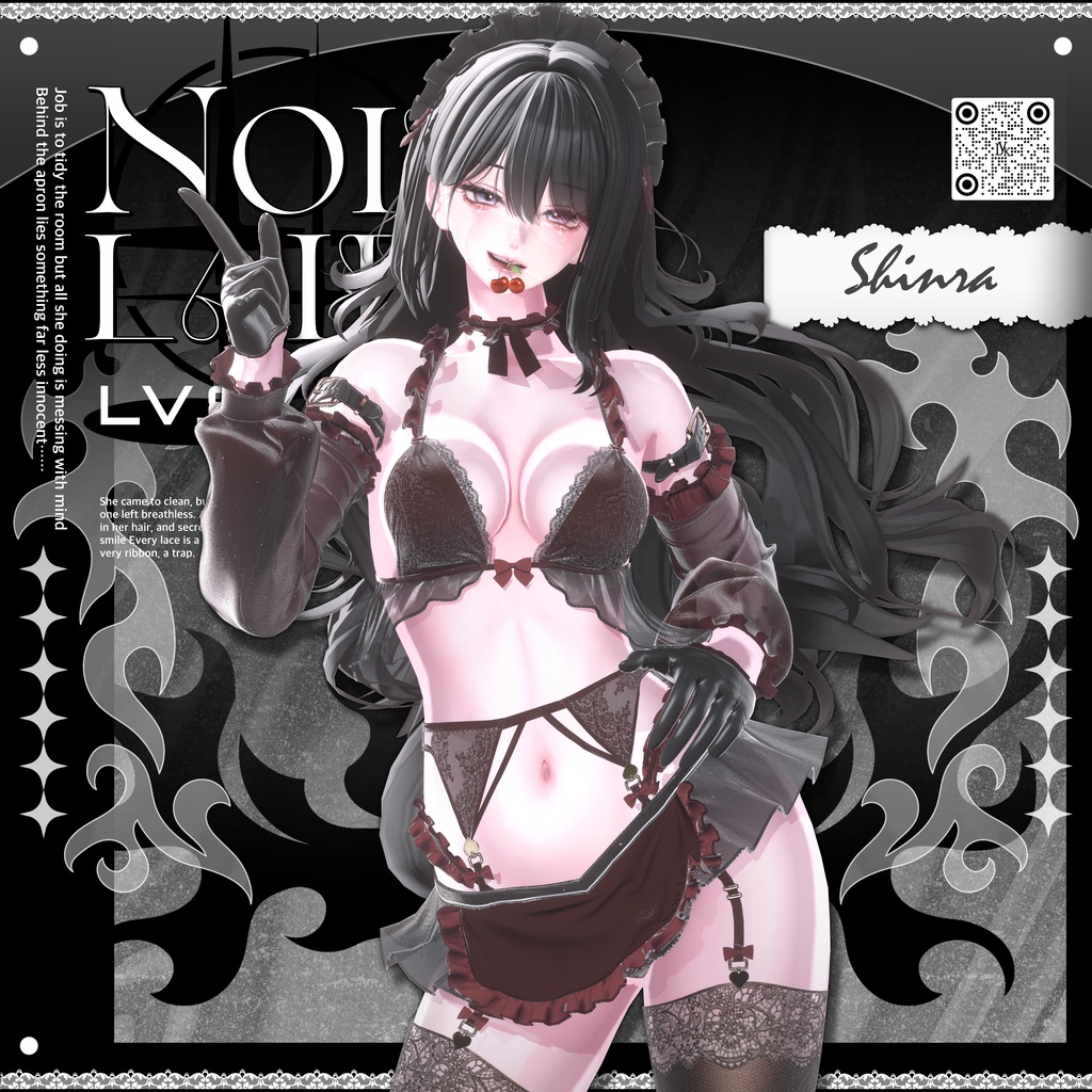 【12アバター対応】 𝐋𝐕.𝟖 Noir_Lair 🍒