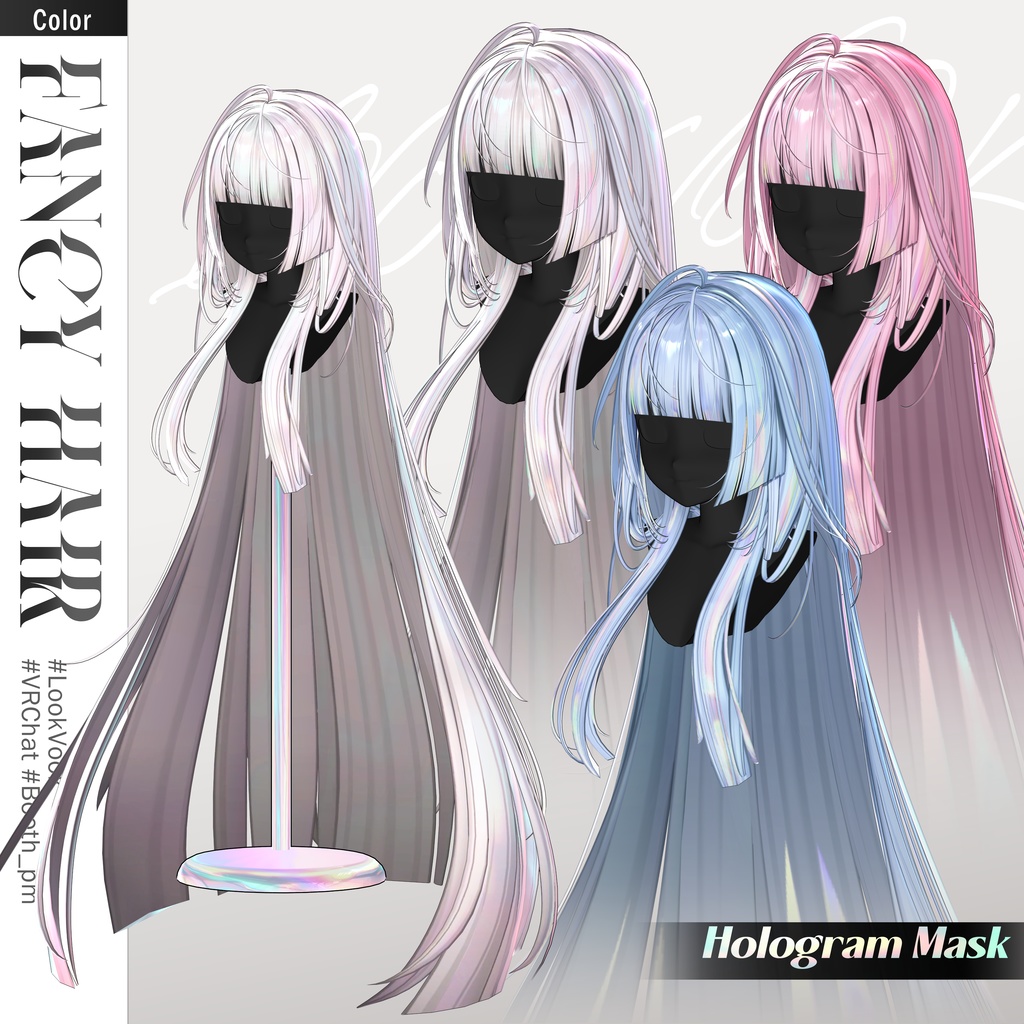 【 1st Anniversary Sale ✨】【11アバター対応】 𝐋𝐕.𝟐+ Fancy_Hair 💼