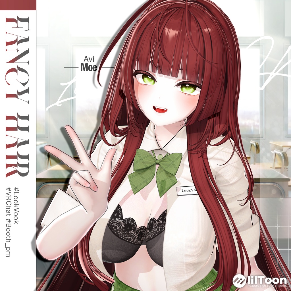 【 1st Anniversary Sale ✨】【11アバター対応】 𝐋𝐕.𝟐+ Fancy_Hair 💼