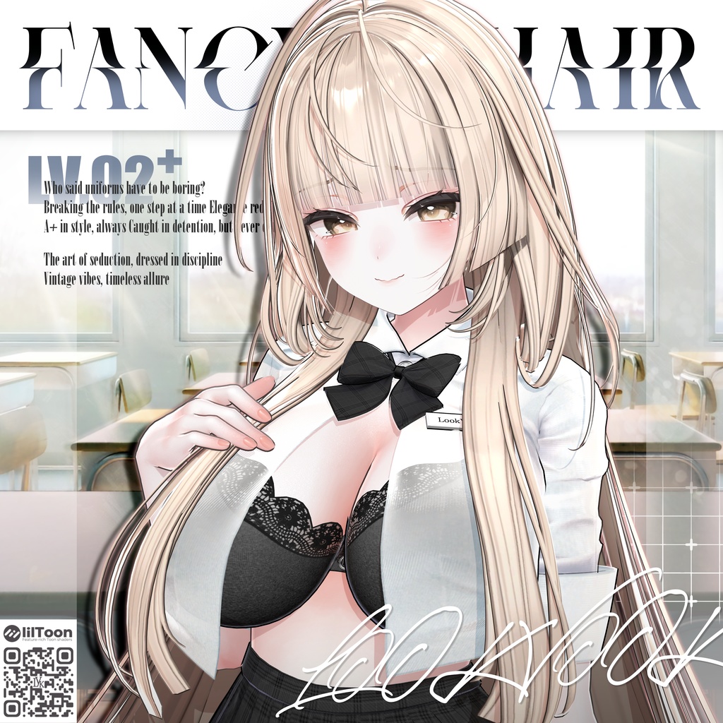 【11アバター対応】 𝐋𝐕.𝟐+ Fancy_Hair 💼