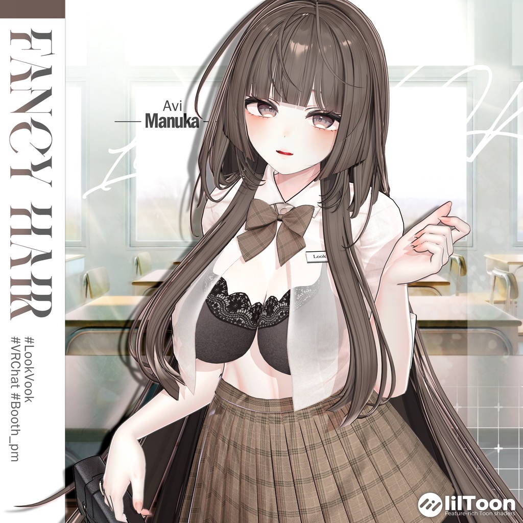 【 1st Anniversary Sale ✨】【11アバター対応】 𝐋𝐕.𝟐+ Fancy_Hair 💼