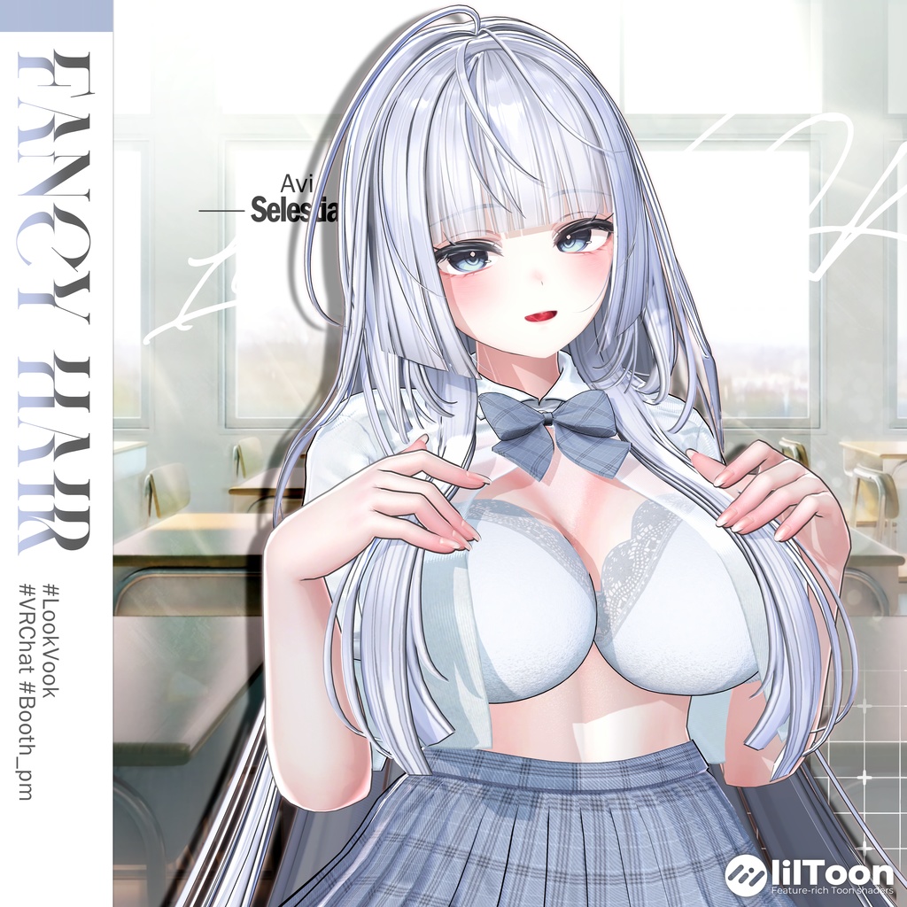 【 1st Anniversary Sale ✨】【11アバター対応】 𝐋𝐕.𝟐+ Fancy_Hair 💼