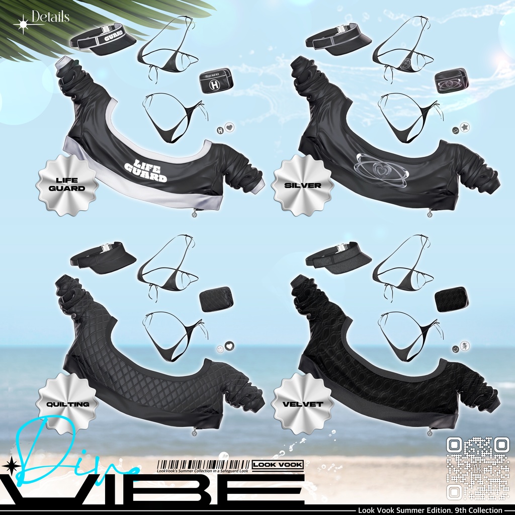 【 1st Anniversary Sale ✨】【13アバター対応】 𝐋𝐕.𝟗 Dive_Vibe 🏖️