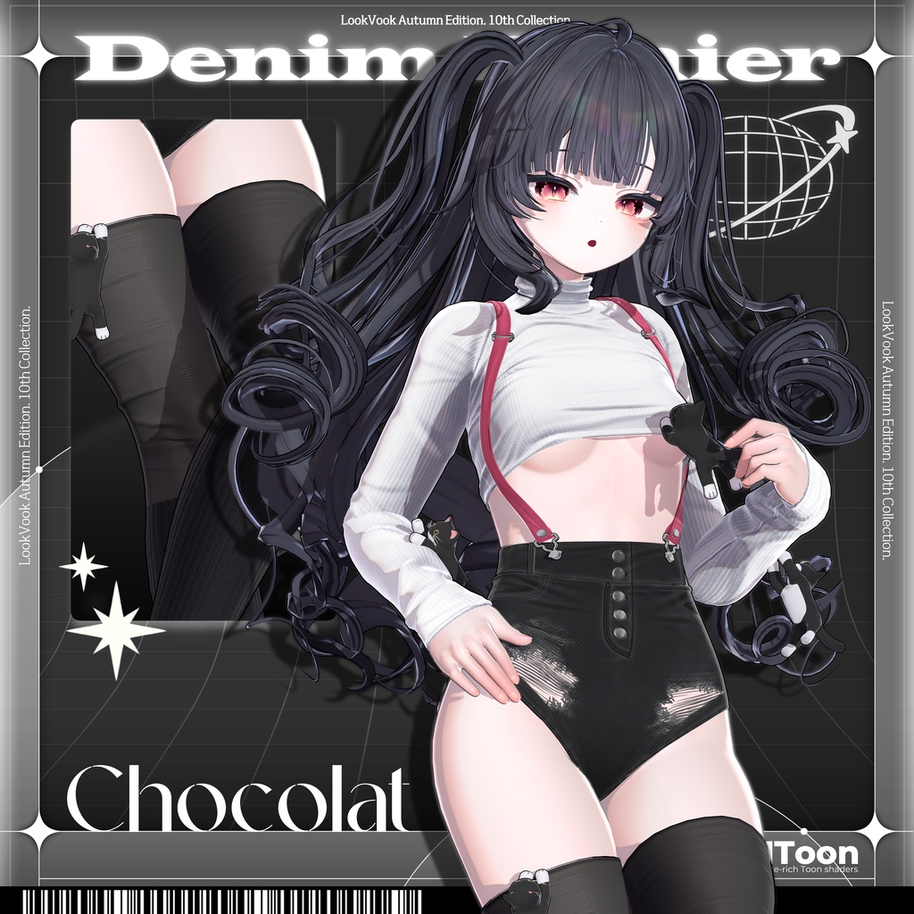 【 1st Anniversary Sale ✨】【13アバター対応】 𝐋𝐕.𝟏𝟎 Denim_Denier 🐾