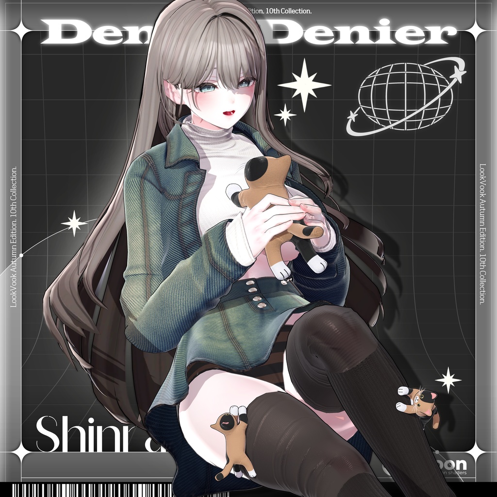 【 1st Anniversary Sale ✨】【13アバター対応】 𝐋𝐕.𝟏𝟎 Denim_Denier 🐾