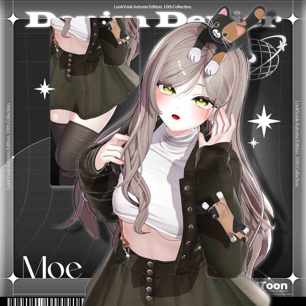 【 1st Anniversary Sale ✨】【13アバター対応】 𝐋𝐕.𝟏𝟎 Denim_Denier 🐾