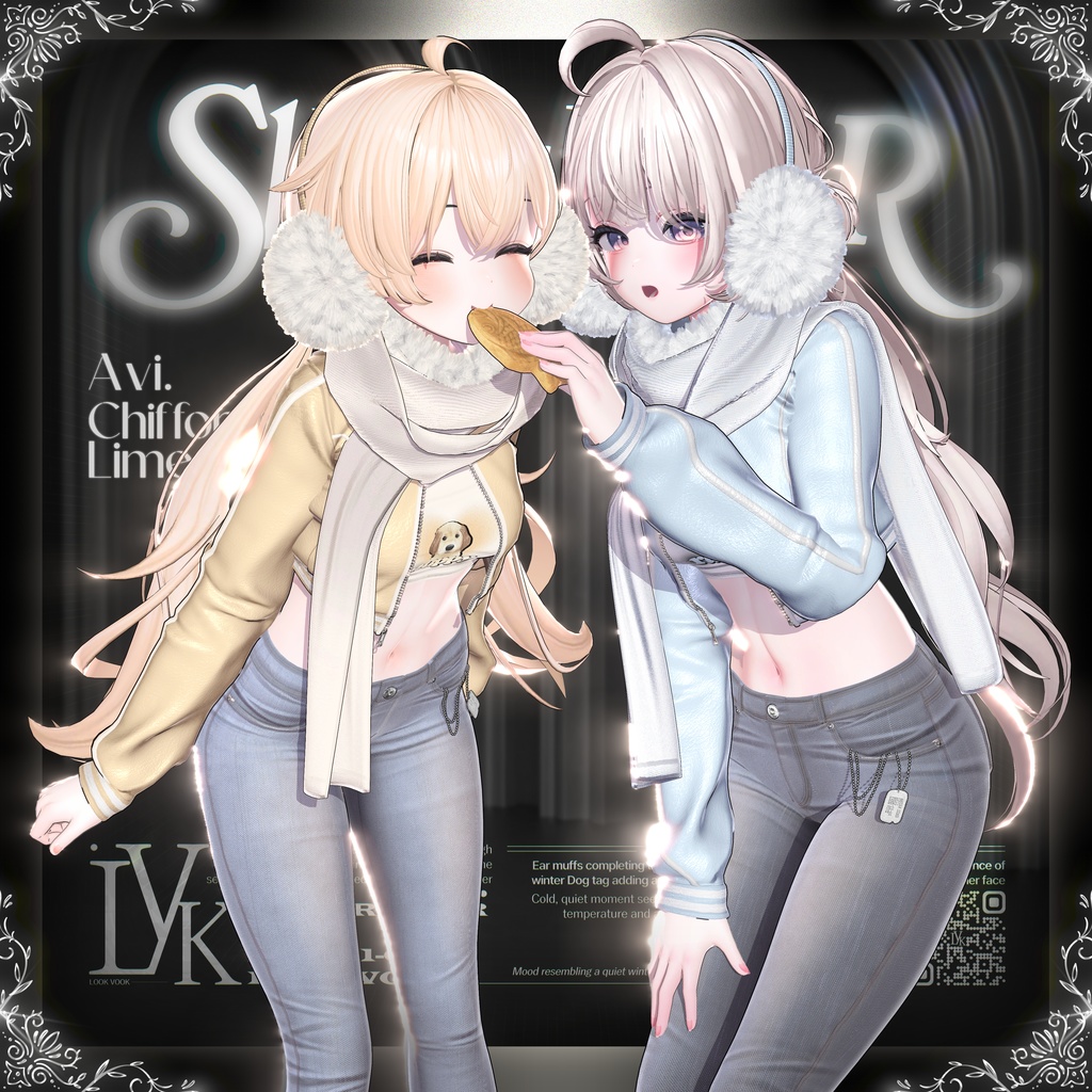 ✨❕セール中❕✨ 【15アバター対応】 𝐋𝐕.𝟏𝟏 Shear_Dear 🍠