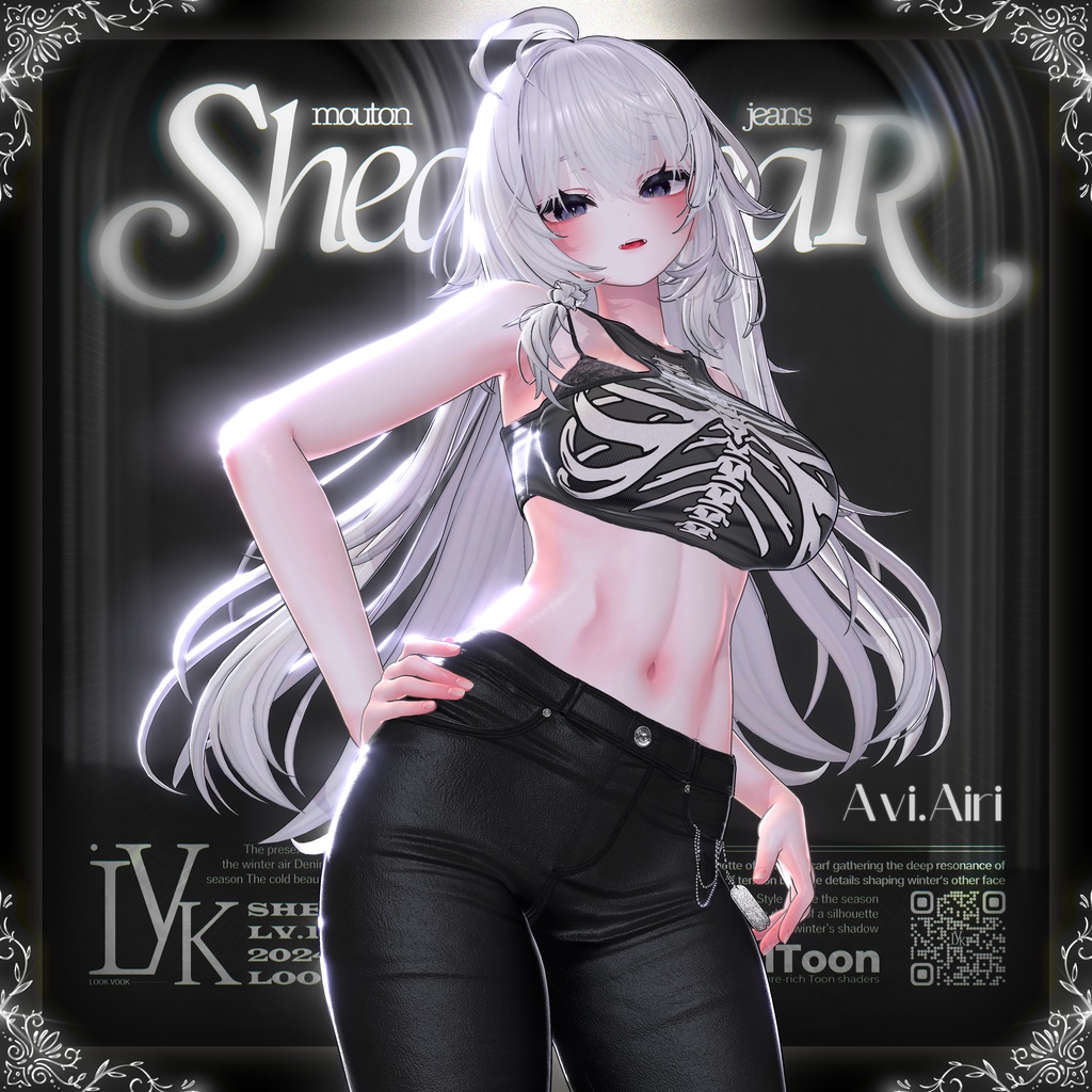 ✨❕セール中❕✨ 【15アバター対応】 𝐋𝐕.𝟏𝟏 Shear_Dear 🍠