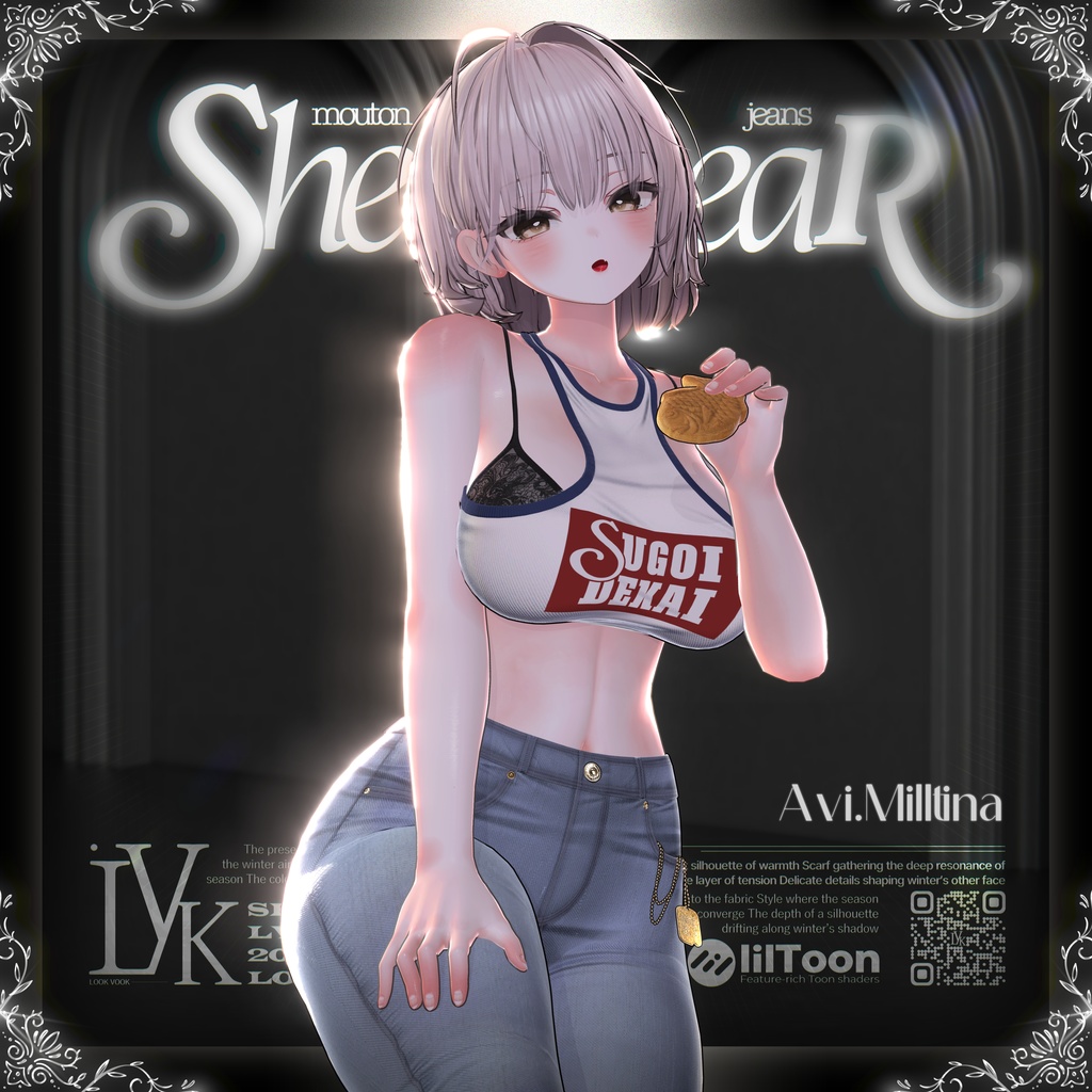 ✨❕セール中❕✨ 【15アバター対応】 𝐋𝐕.𝟏𝟏 Shear_Dear 🍠