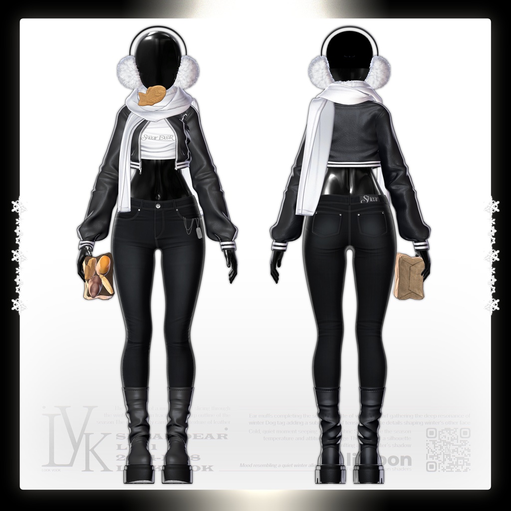 ✨❕セール中❕✨ 【15アバター対応】 𝐋𝐕.𝟏𝟏 Shear_Dear 🍠