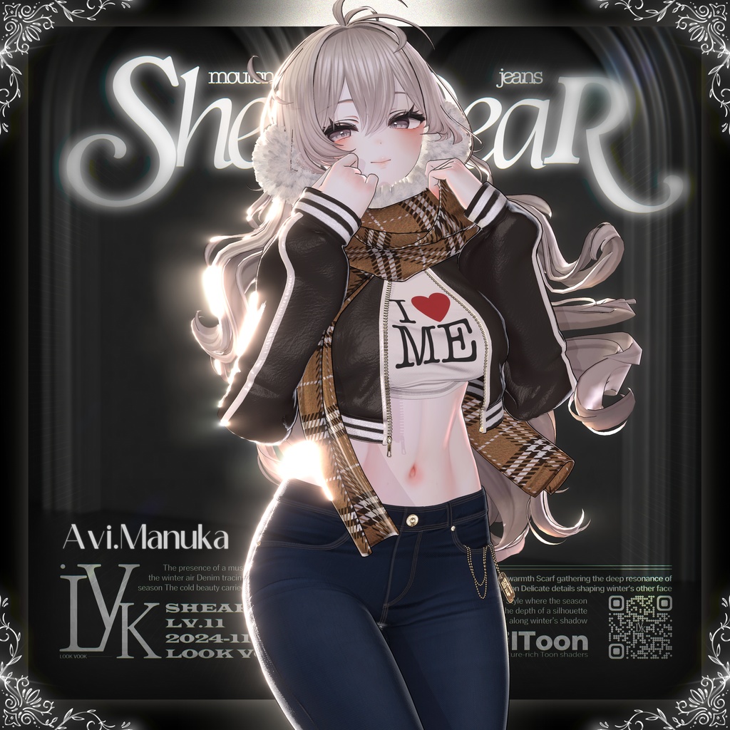 ✨❕セール中❕✨ 【15アバター対応】 𝐋𝐕.𝟏𝟏 Shear_Dear 🍠