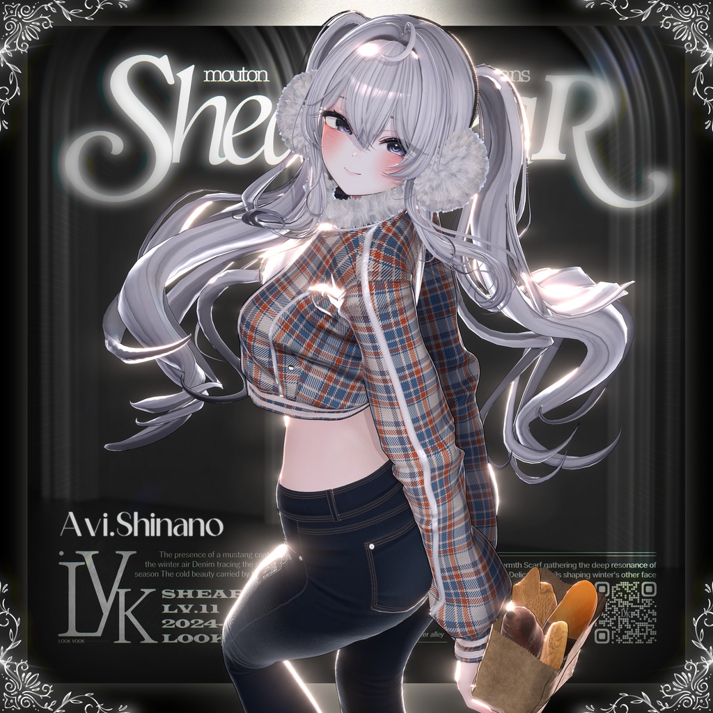 ✨❕セール中❕✨ 【15アバター対応】 𝐋𝐕.𝟏𝟏 Shear_Dear 🍠