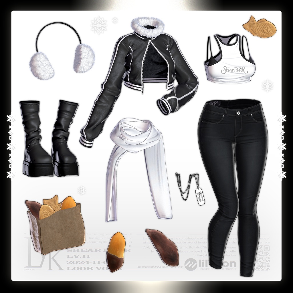 ✨❕セール中❕✨ 【15アバター対応】 𝐋𝐕.𝟏𝟏 Shear_Dear 🍠