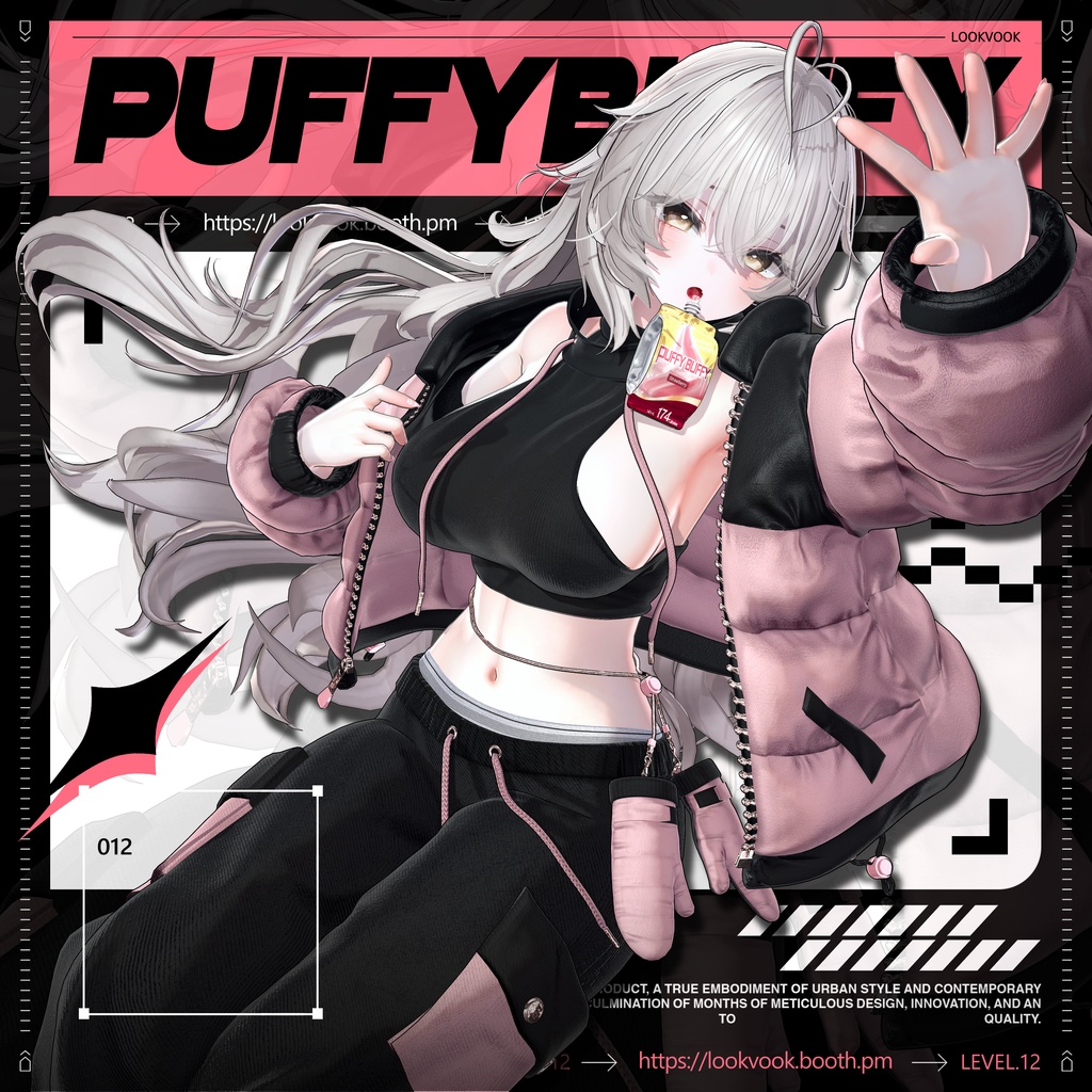 ✨❕セール中❕✨ 【16アバター対応】 𝐋𝐕.𝟏𝟐 Puffy_Buffy ❄️