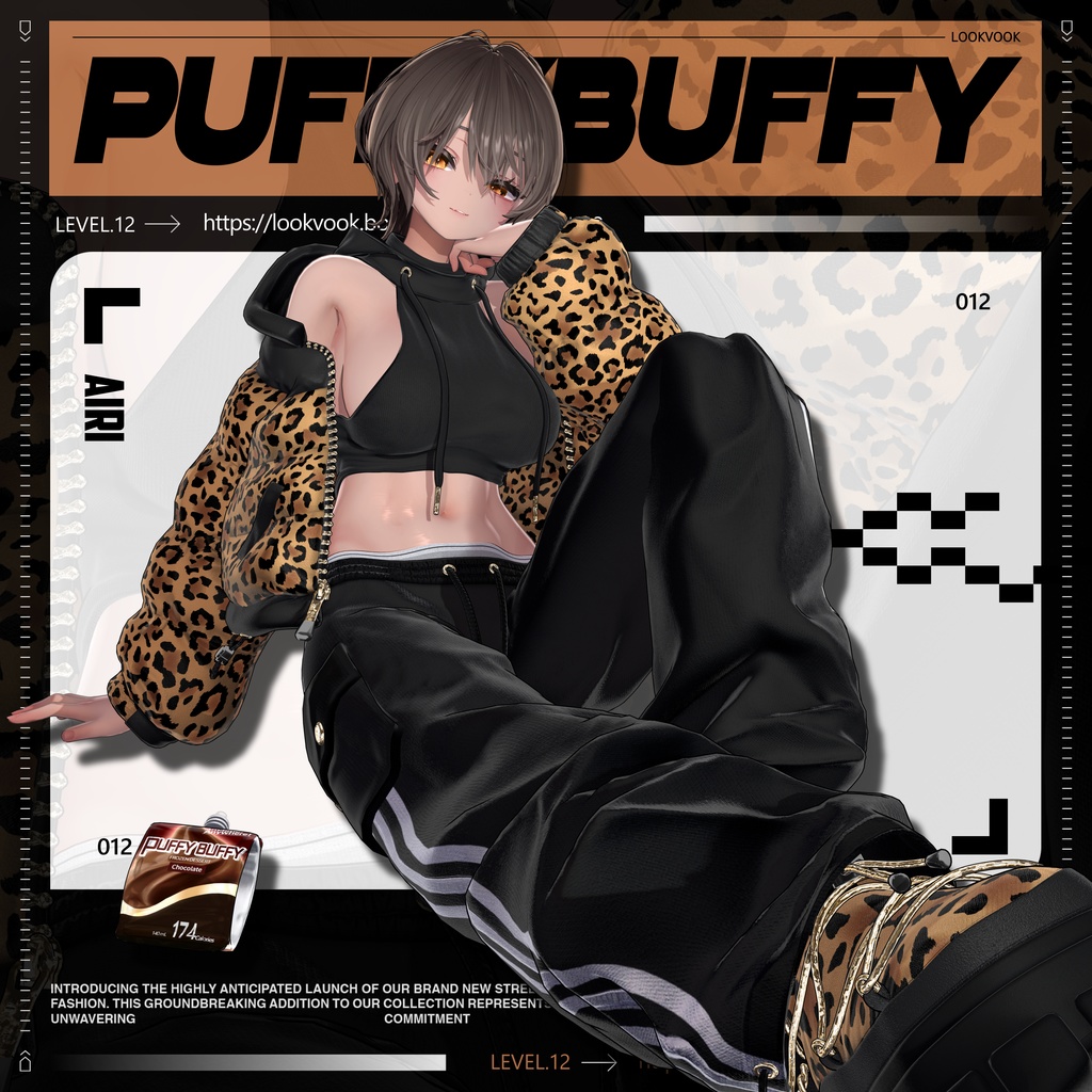 ✨❕セール中❕✨ 【16アバター対応】 𝐋𝐕.𝟏𝟐 Puffy_Buffy ❄️