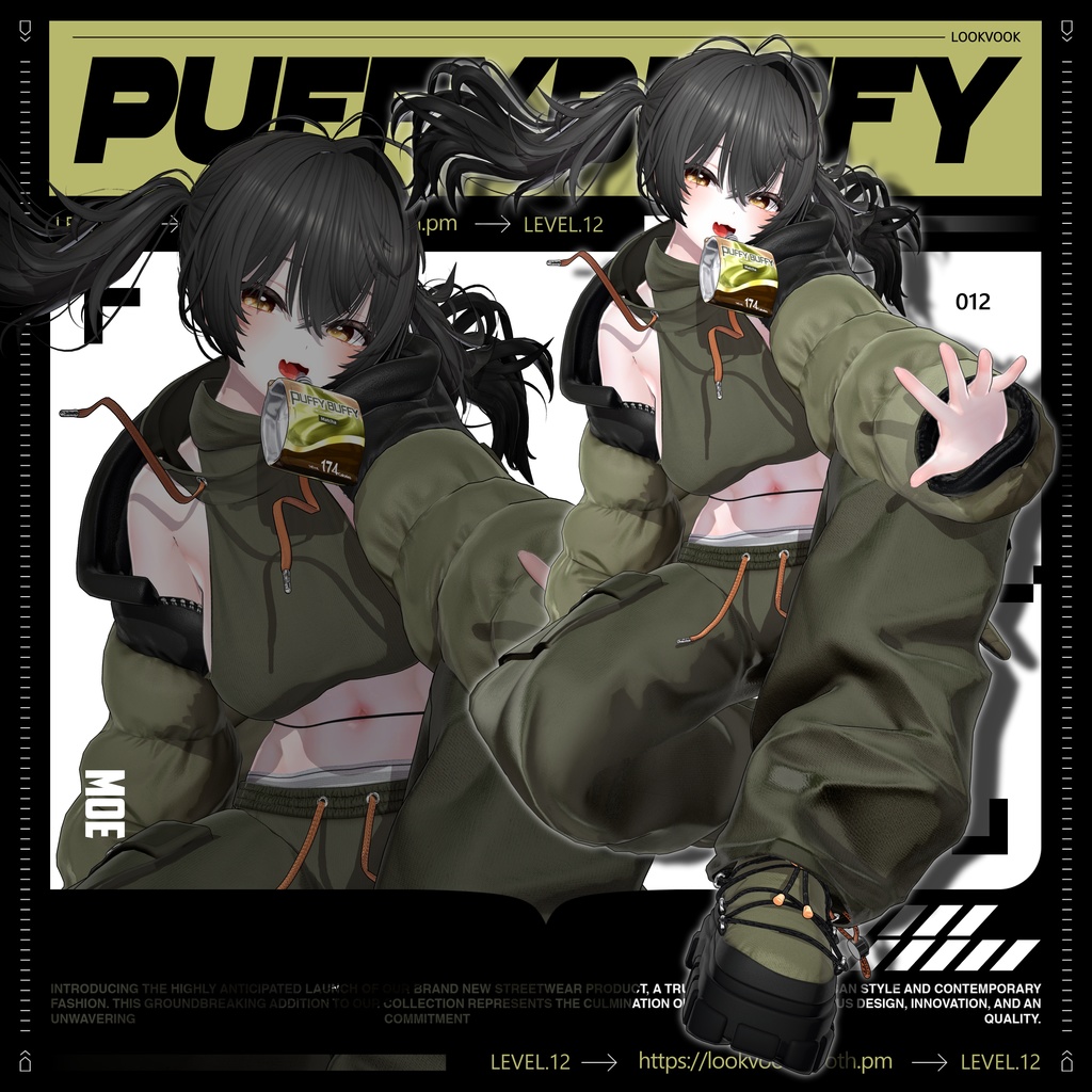 ✨❕セール中❕✨ 【16アバター対応】 𝐋𝐕.𝟏𝟐 Puffy_Buffy ❄️