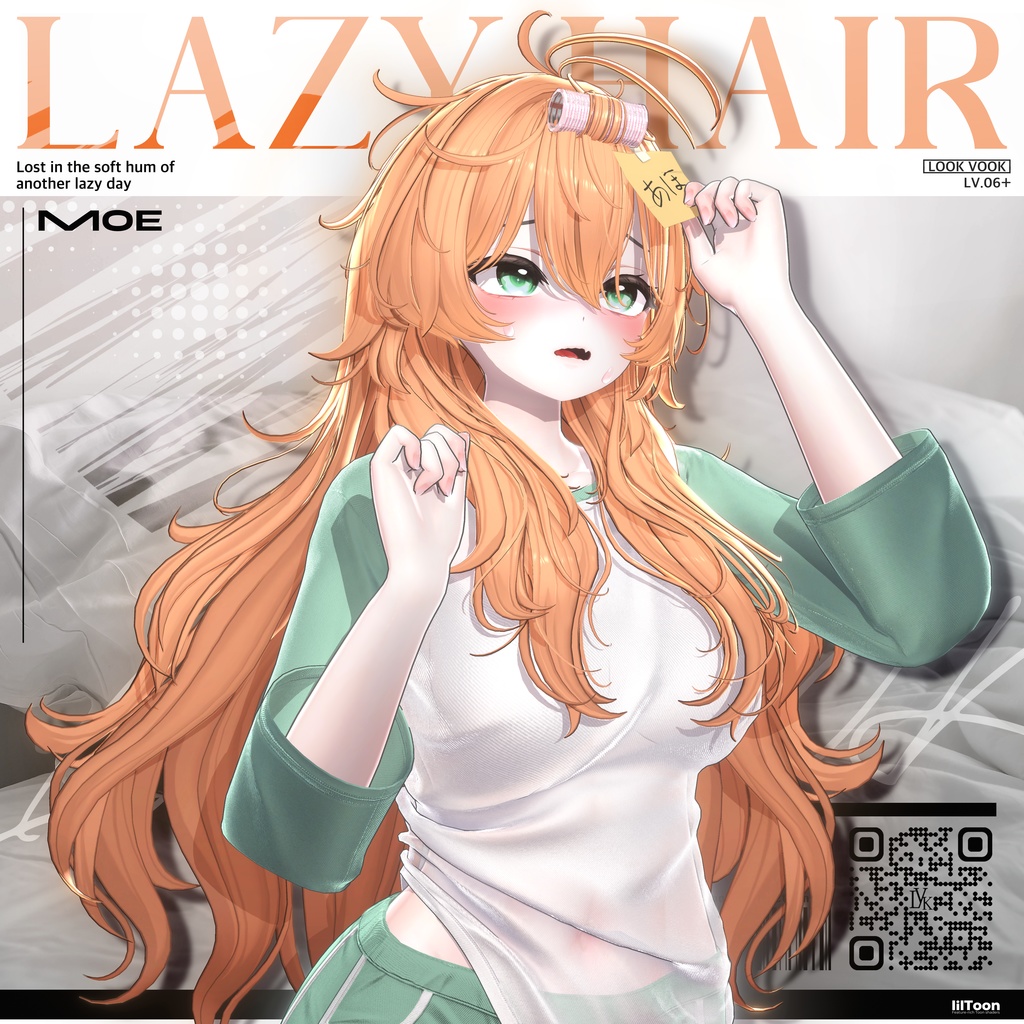 ✨❕セール中❕✨ 【16アバター対応】 𝐋𝐕.𝟔+ Lazy_Hair 🌡️