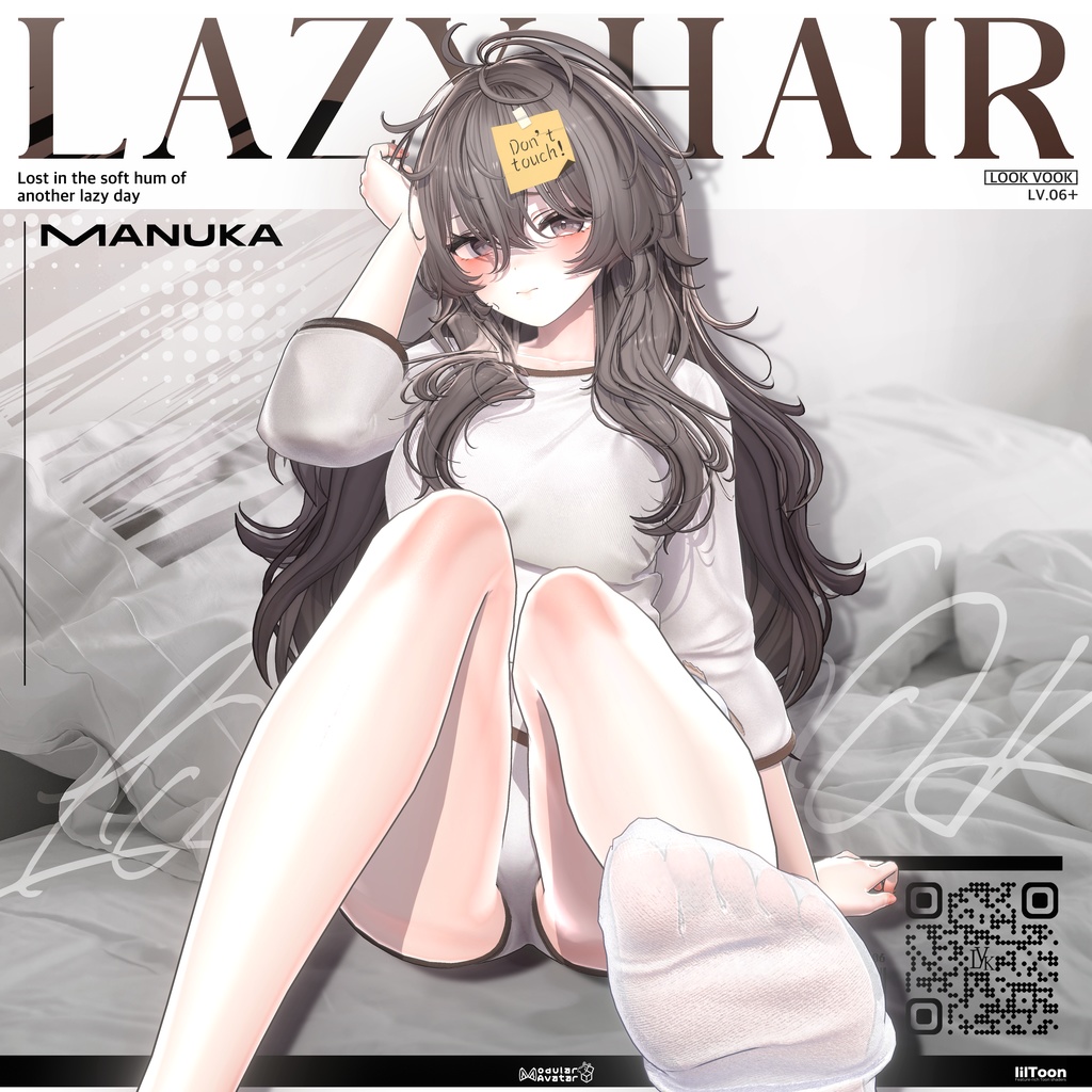 ✨❕セール中❕✨ 【16アバター対応】 𝐋𝐕.𝟔+ Lazy_Hair 🌡️