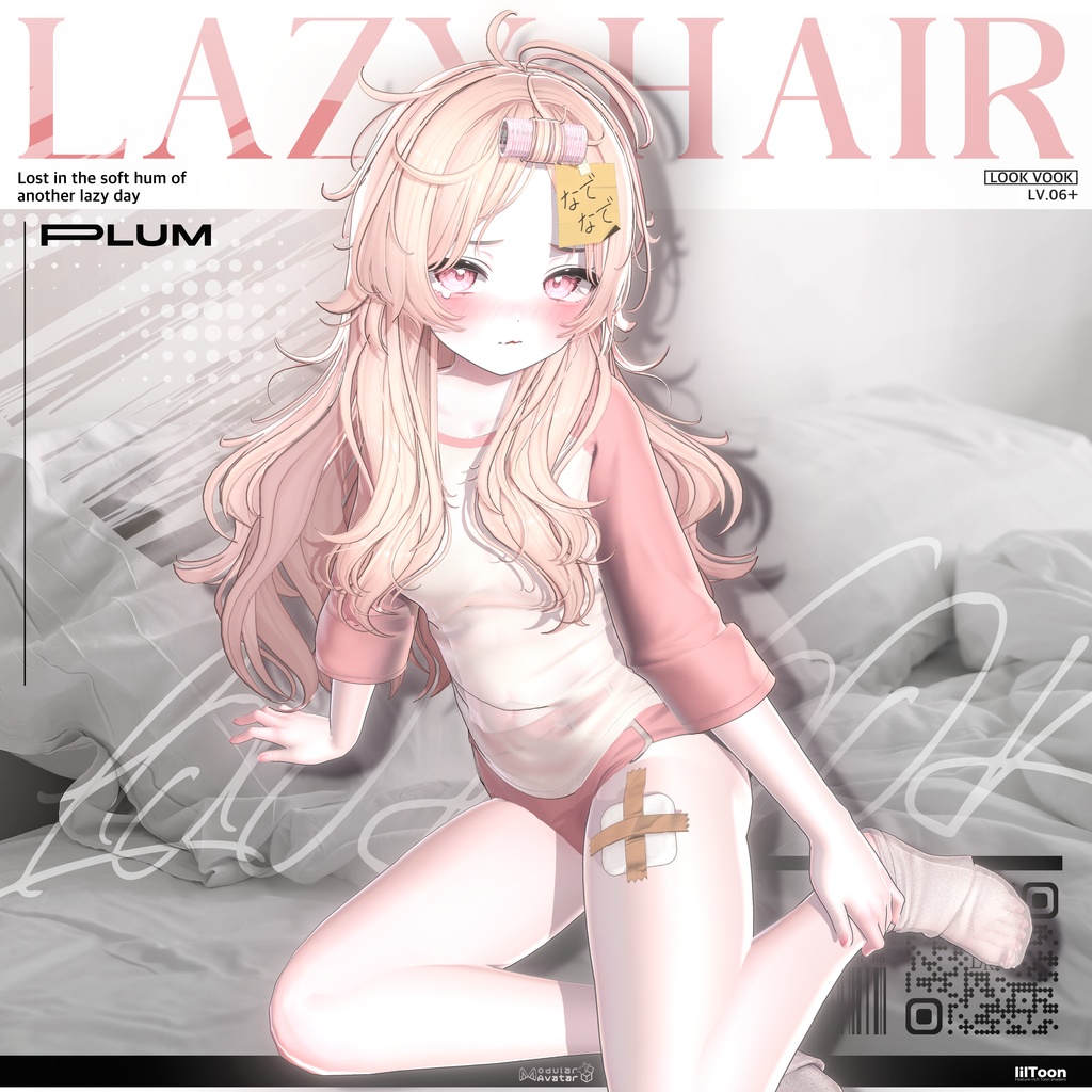 ✨❕セール中❕✨ 【16アバター対応】 𝐋𝐕.𝟔+ Lazy_Hair 🌡️