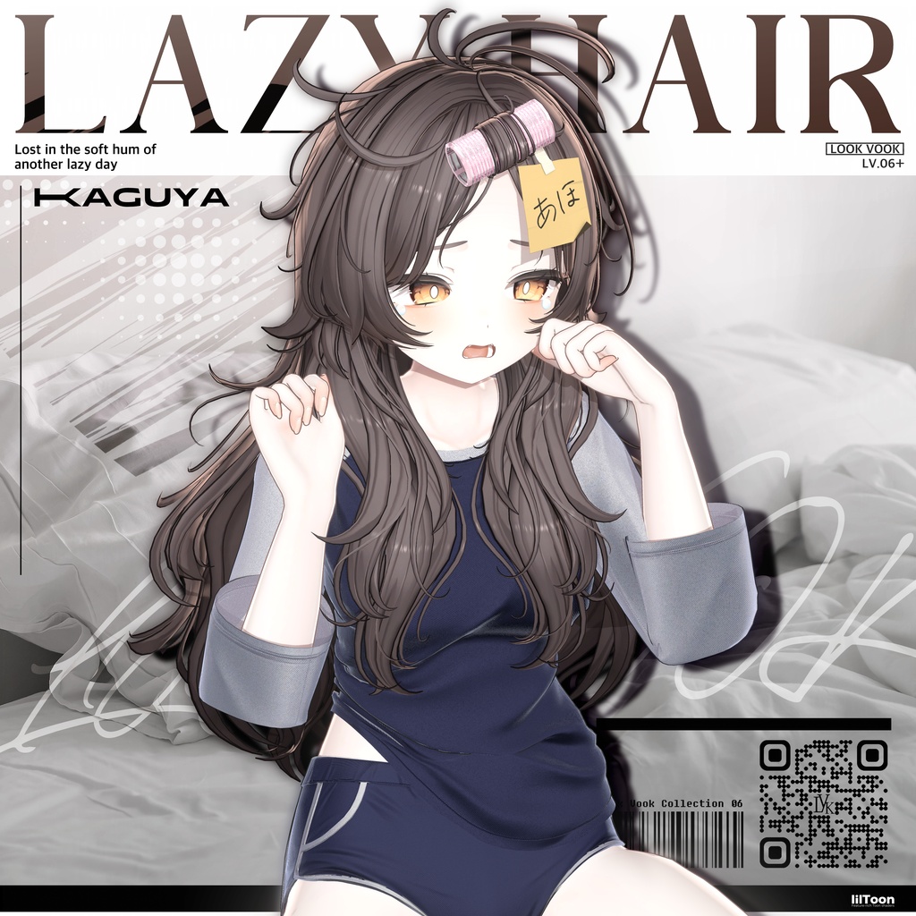 【21アバター対応】 𝐋𝐕.𝟔+ Lazy_Hair 🌡️