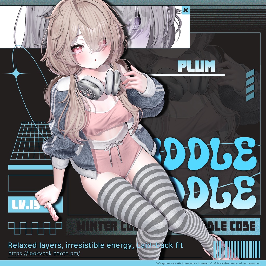 ✨❕セール中❕✨ 【17アバター対応】 𝐋𝐕.𝟏𝟑 Cuddle_Coddle 🍨