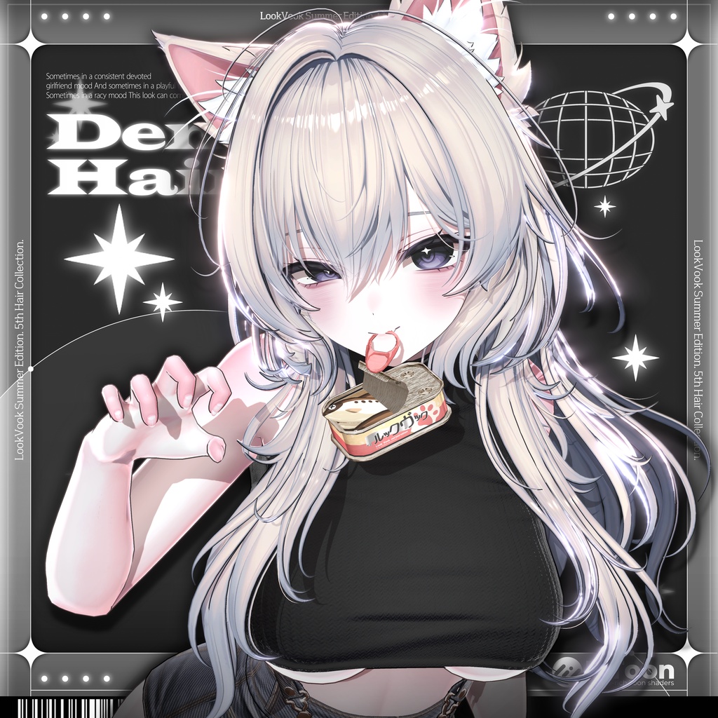 ✨❕セール中❕✨【20アバター対応】 𝐋𝐕.𝟏𝟎+ Denim_Hair 🐾