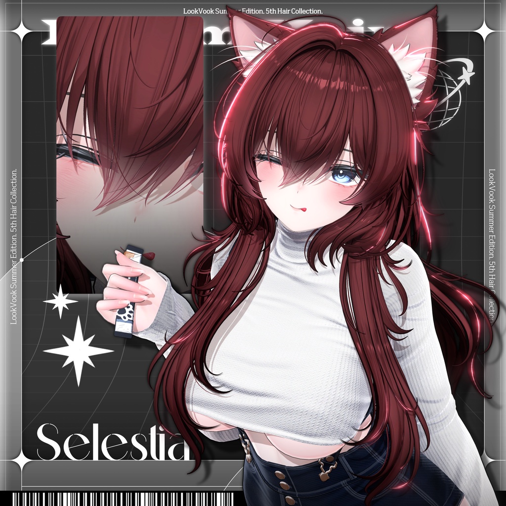 ✨❕セール中❕✨【20アバター対応】 𝐋𝐕.𝟏𝟎+ Denim_Hair 🐾