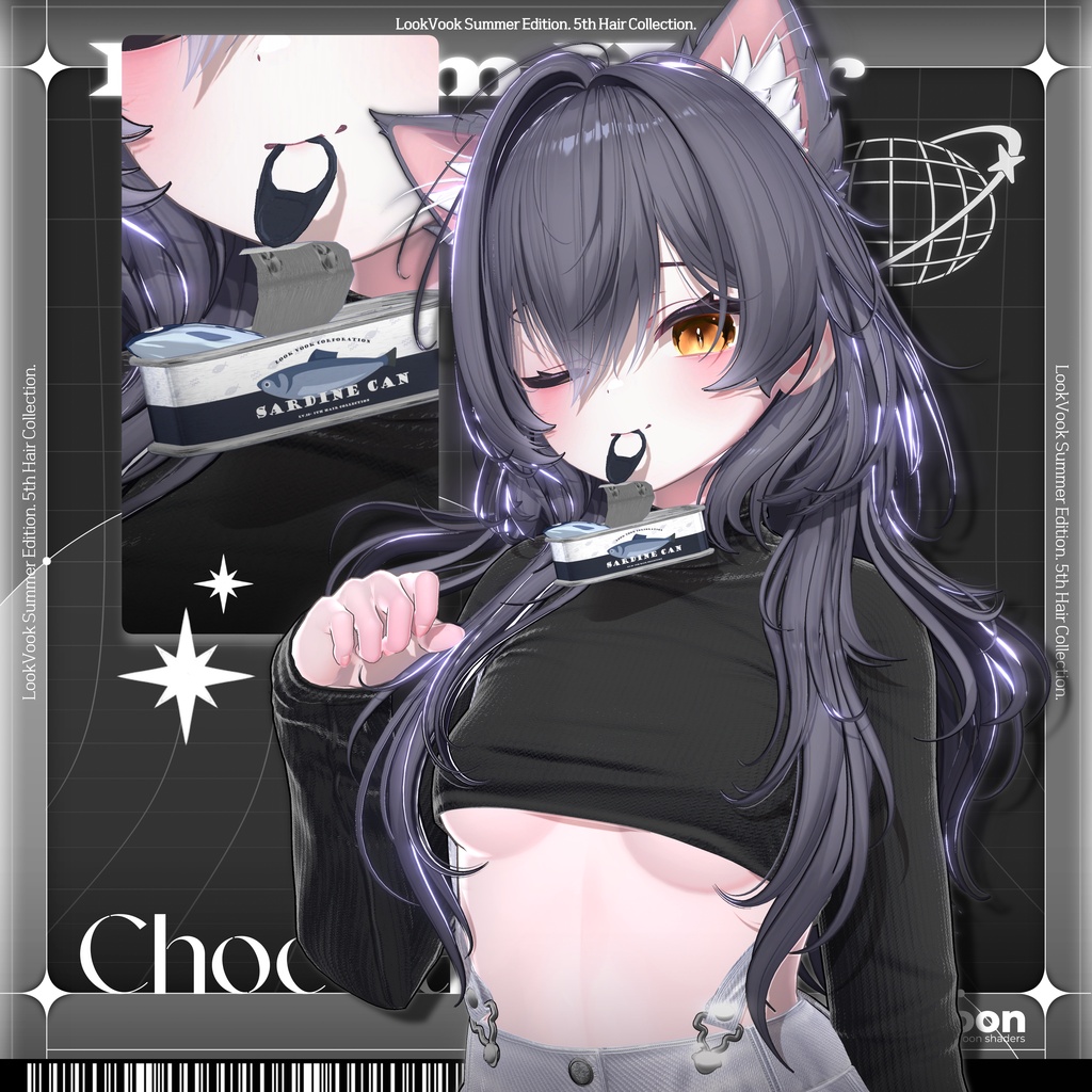 ✨❕セール中❕✨【20アバター対応】 𝐋𝐕.𝟏𝟎+ Denim_Hair 🐾