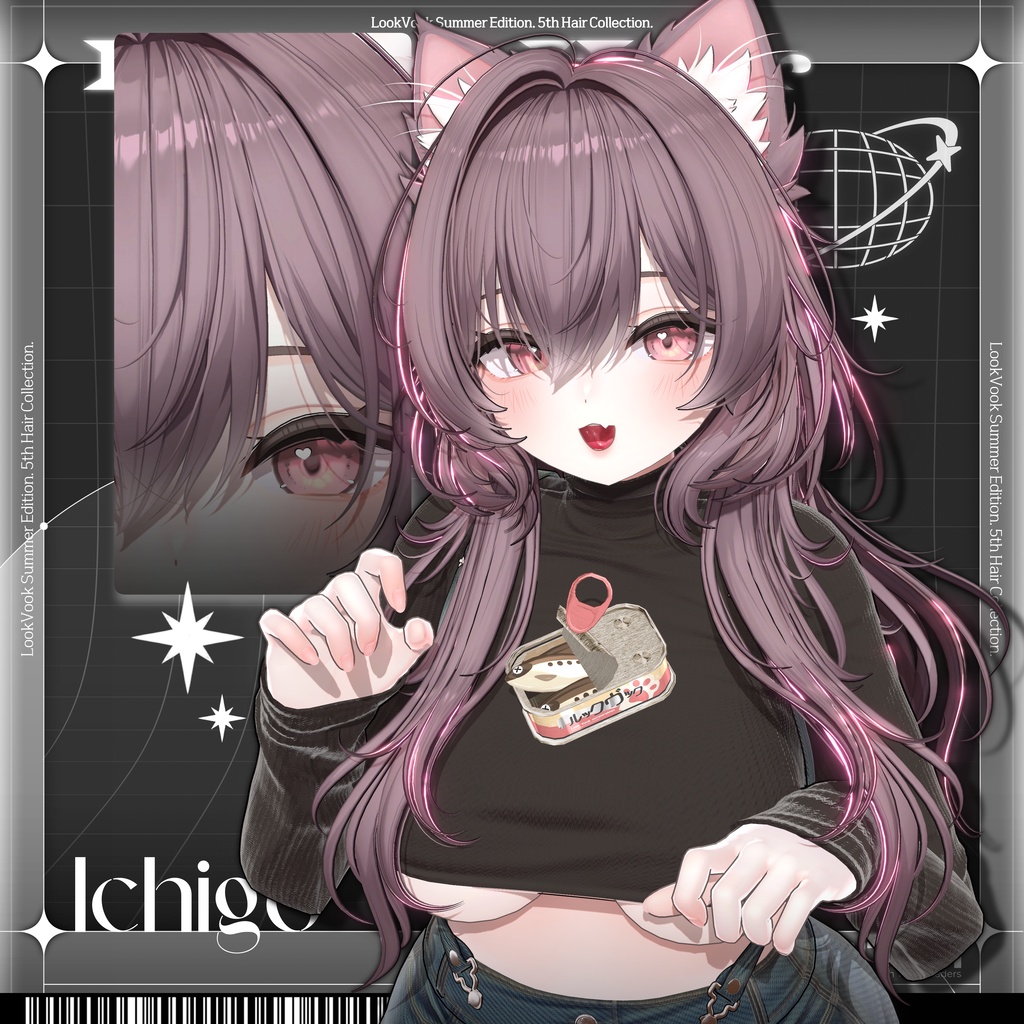 ✨❕セール中❕✨【20アバター対応】 𝐋𝐕.𝟏𝟎+ Denim_Hair 🐾