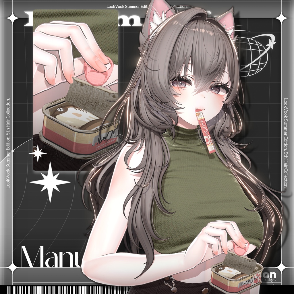 ✨❕セール中❕✨【20アバター対応】 𝐋𝐕.𝟏𝟎+ Denim_Hair 🐾