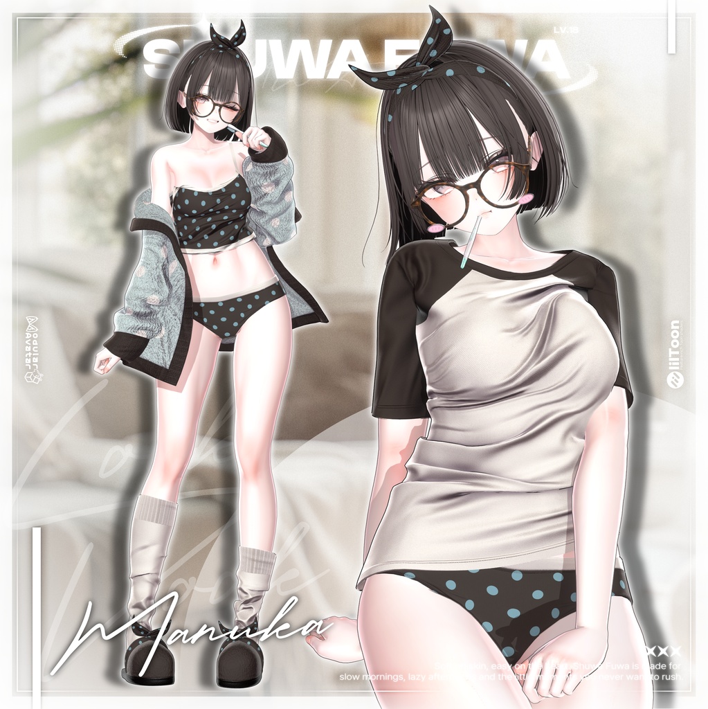 ✨❕セール中❕✨【19アバター対応】 𝐋𝐕.𝟏𝟖 Shuwa_Fuwa🪥