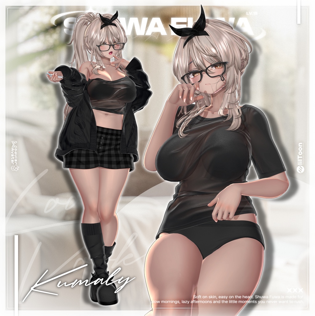 ✨❕セール中❕✨【19アバター対応】 𝐋𝐕.𝟏𝟖 Shuwa_Fuwa🪥