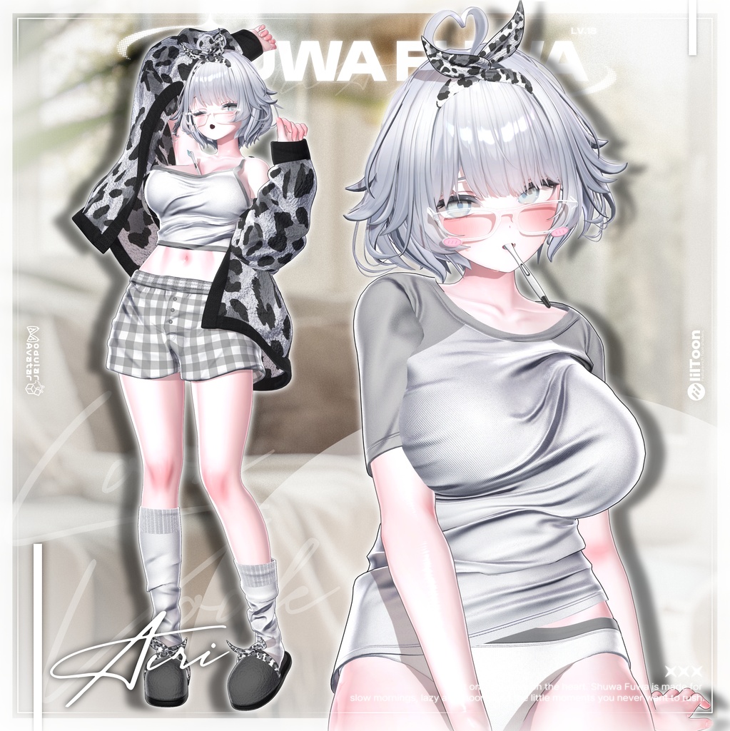 ✨❕セール中❕✨【19アバター対応】 𝐋𝐕.𝟏𝟖 Shuwa_Fuwa🪥