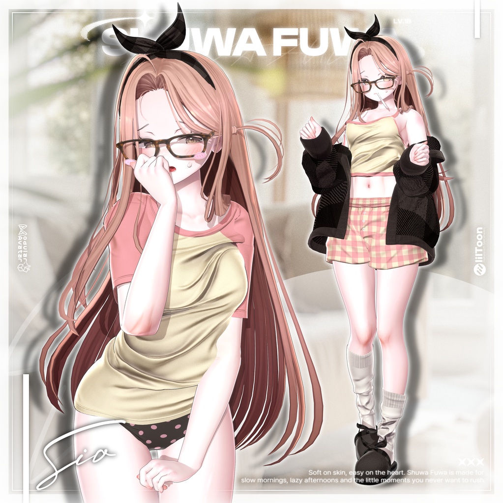 ✨❕セール中❕✨【19アバター対応】 𝐋𝐕.𝟏𝟖 Shuwa_Fuwa🪥