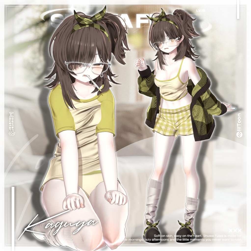 ✨❕セール中❕✨【19アバター対応】 𝐋𝐕.𝟏𝟖 Shuwa_Fuwa🪥