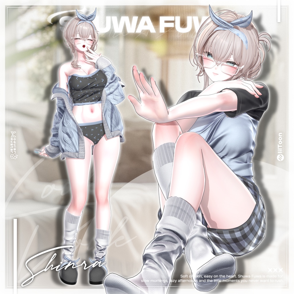 ✨❕セール中❕✨【19アバター対応】 𝐋𝐕.𝟏𝟖 Shuwa_Fuwa🪥