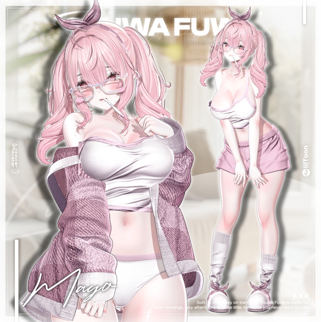 ✨❕セール中❕✨【19アバター対応】 𝐋𝐕.𝟏𝟖 Shuwa_Fuwa🪥