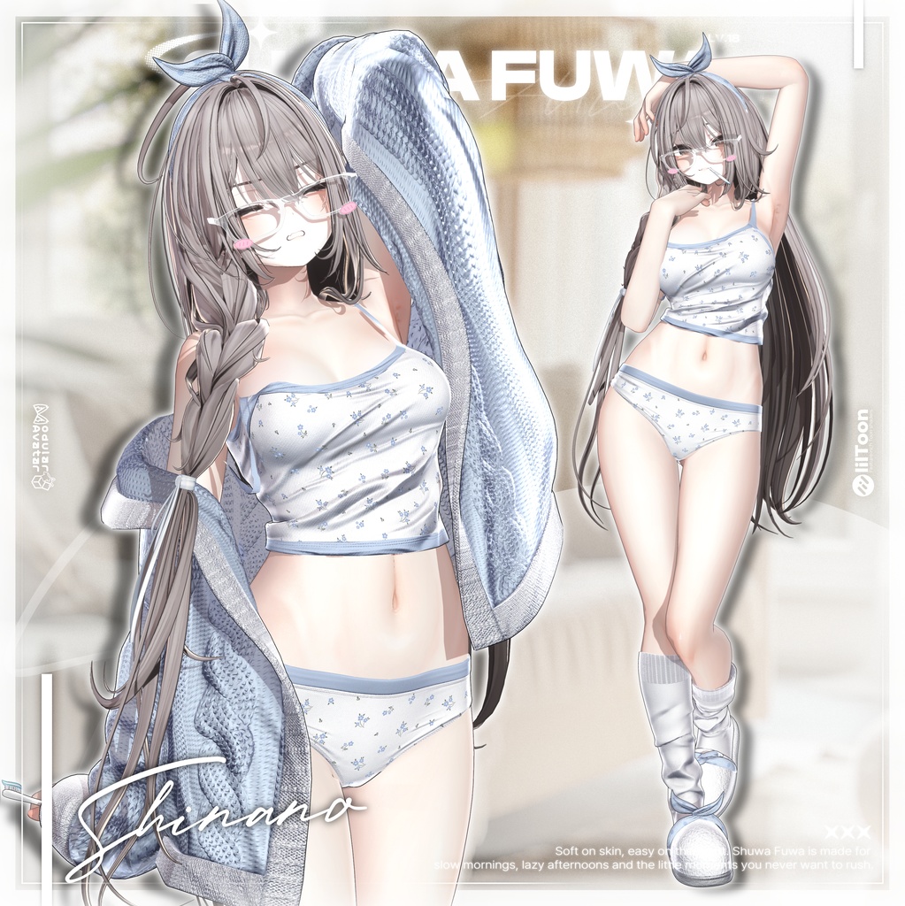 ✨❕セール中❕✨【19アバター対応】 𝐋𝐕.𝟏𝟖 Shuwa_Fuwa🪥