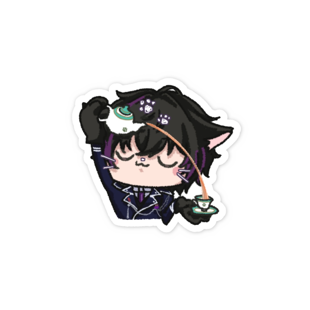 すらんにゃんすてっかー