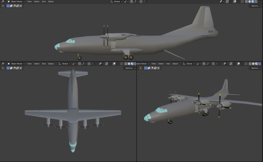 Turboprop Transport Aircraft
