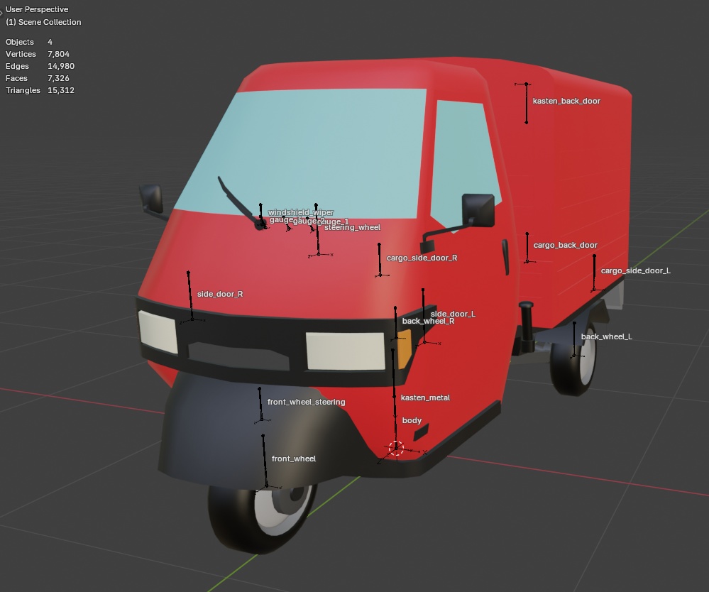 Threewheeled Transporter
