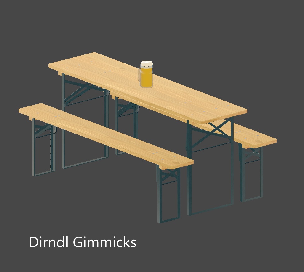 object777's dirndl dress | ディルンドルドレス