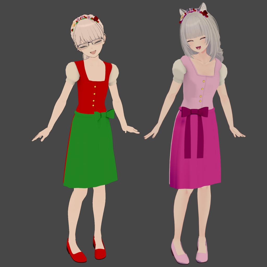 object777's dirndl dress | ディルンドルドレス