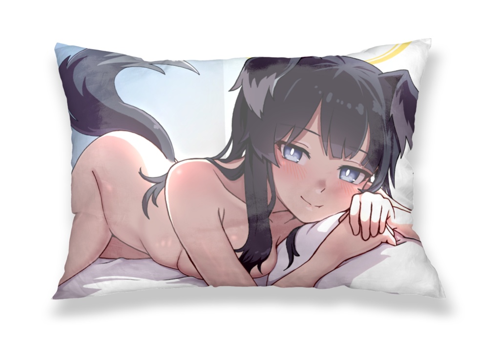 野良ヒビキ枕カバー