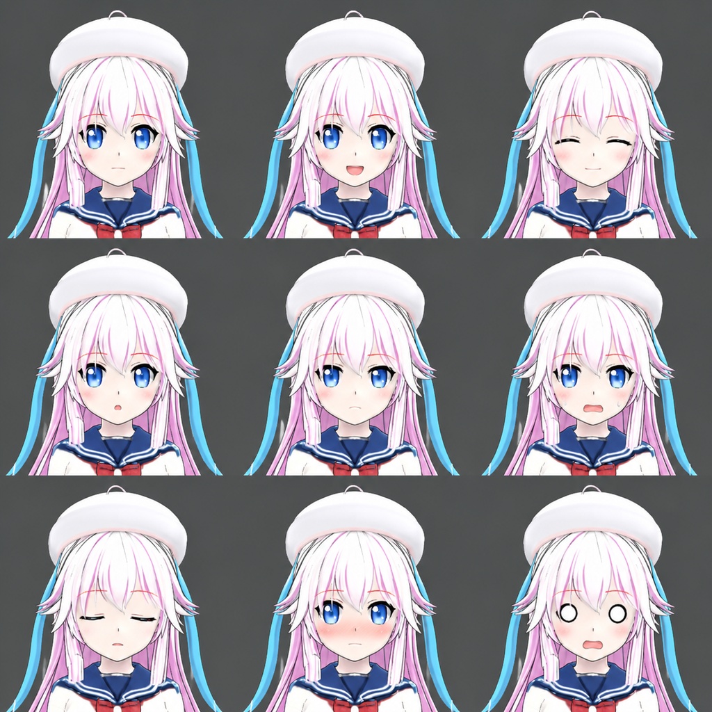 【3Dモデル / VRM】Lily - Generated by AnimeArt (Neural4D) 【VRChat・VTuber対応】