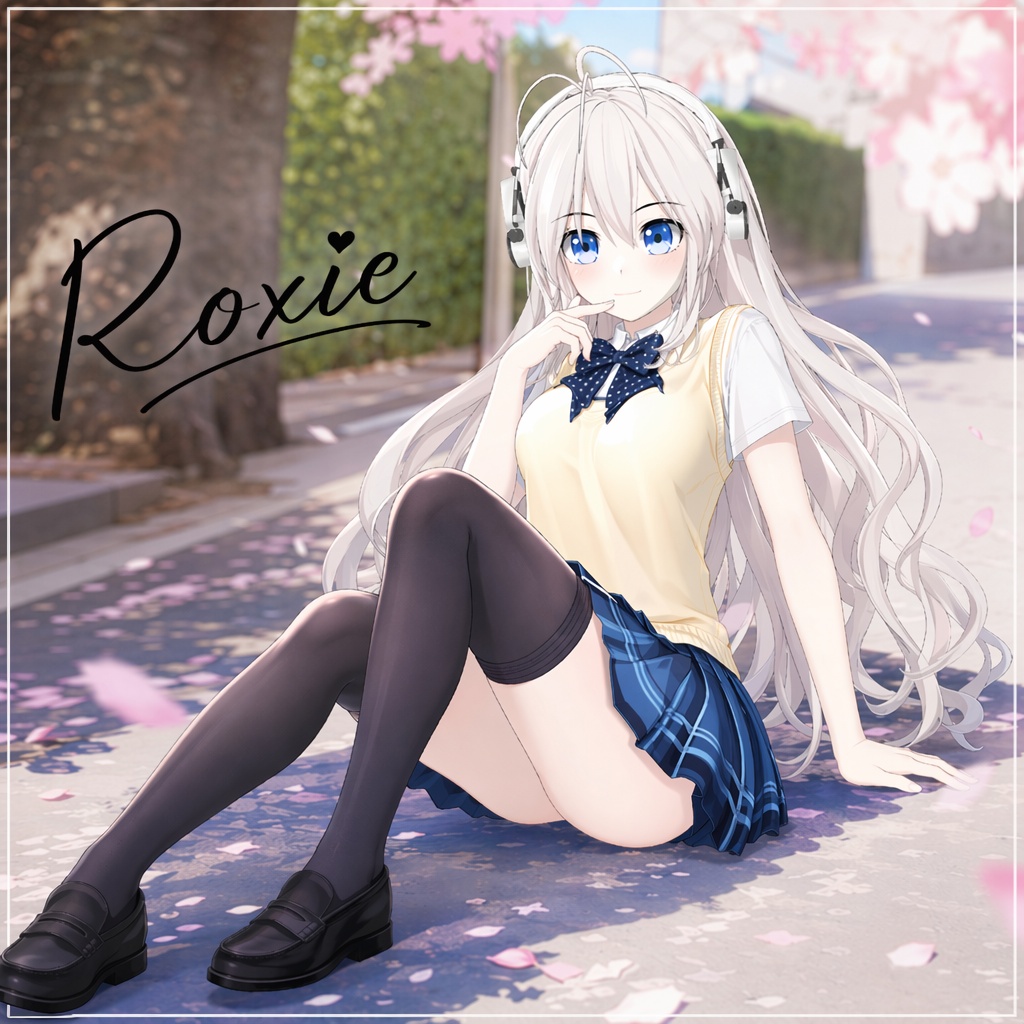 【3Dモデル / VRM】Roxie - Generated by AnimeArt (Neural4D) 【VRChat・VTuber対応】