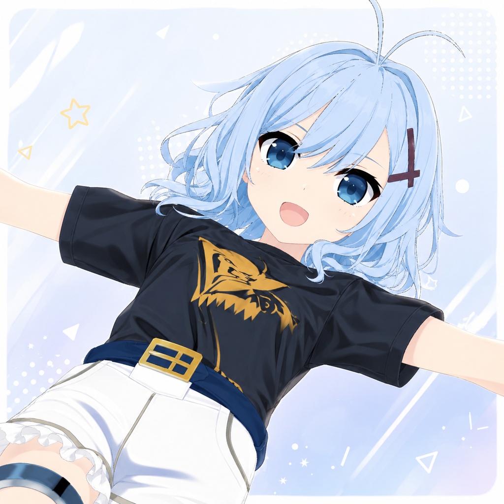 【3Dモデル / VRM】Elle - Generated by AnimeArt (Neural4D) 【VRChat・VTuber対応】