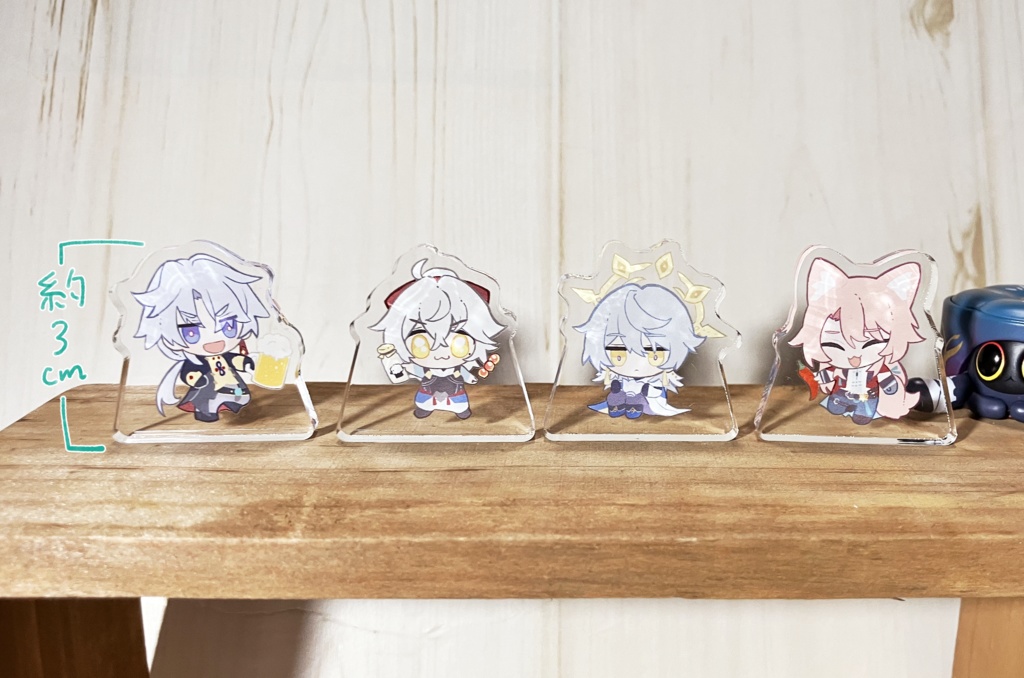 【崩壊スターレイル】自立アクリルブロック